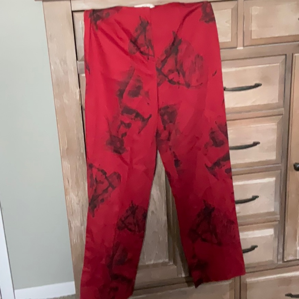 Eric Casual Equestrian Print Pants